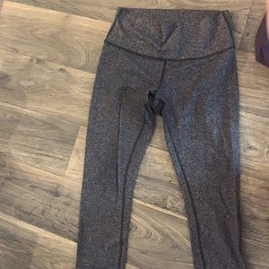 Lulu lemon non spandex thick leggings